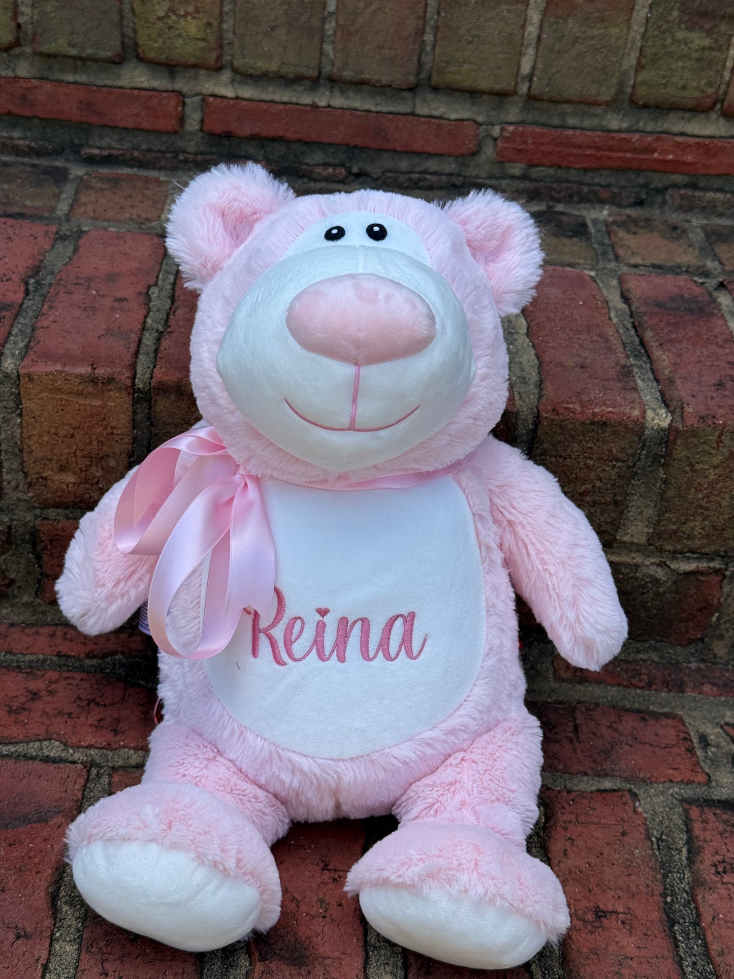 Pink Bear Plush Toy