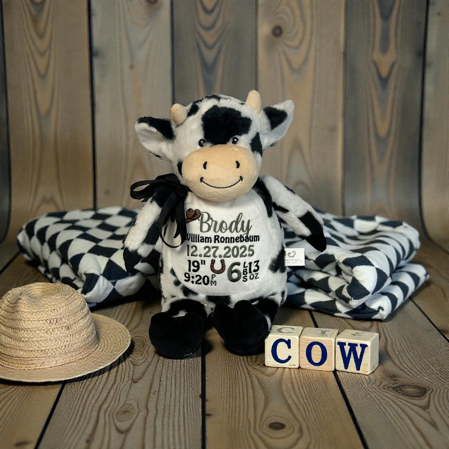 Cuddly Cow Plush