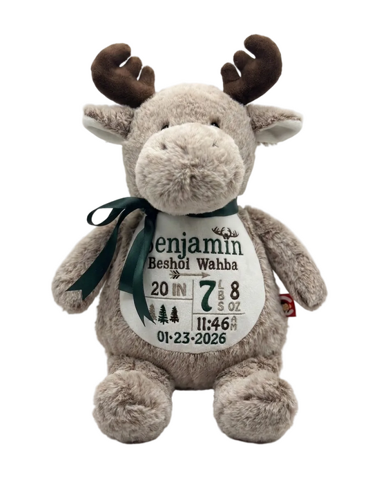 Moose Plush Toy