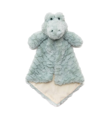 Alligator Baby Lovey Security Blanket